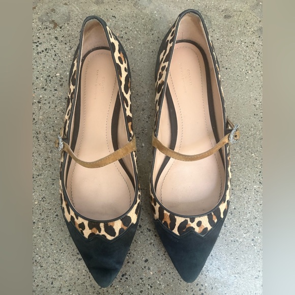 Mary Jane Flats, co-lab Coach and Tabitha Simmons. 
Size 7.5 - Picture 6 of 13